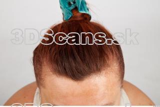 Hair 3D scan texture 0001